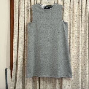 Theory Cotton Terry Reversible Sleeveless Tent Dress